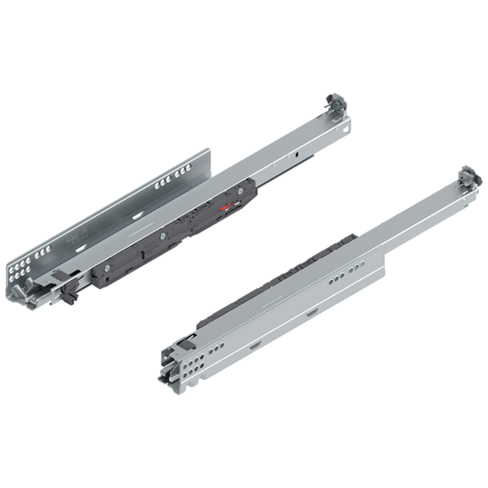 Glisiera Blum Movento 760H4500S, otel, max 40 kg, 450 mm