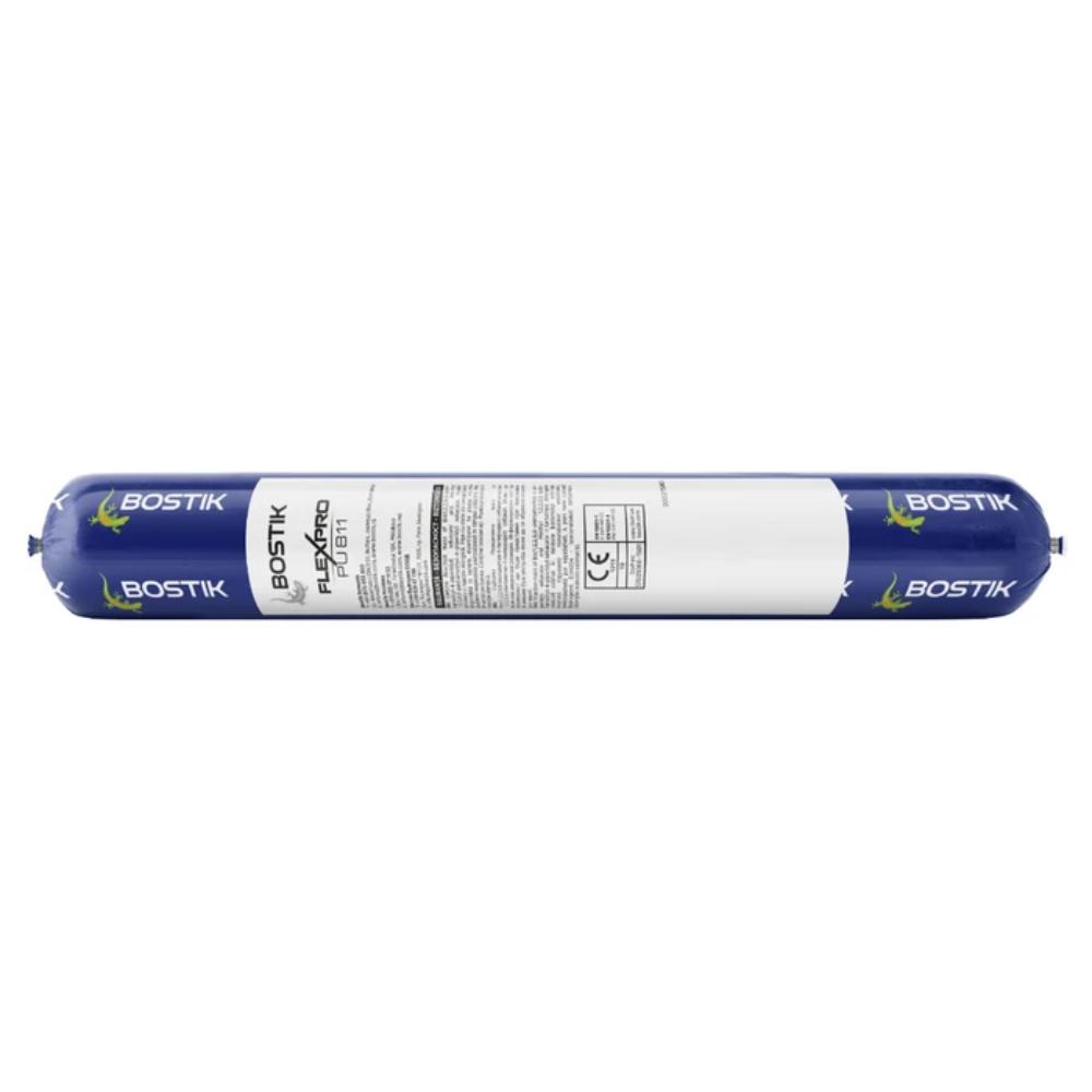 Etansant si adeziv poliuretanic Bostik PU 811 Flexpro, interior/exterior, alb, 600 ml