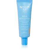 Apivita Aqua Beelicious Tinted Fluid SPF30 Fluid nuantator cu textura usoara pentru o piele mai luminoasa SPF 30 40 ml