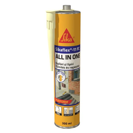 Adeziv sigilant elastic monocomponent Sikaflex®-11 FC Purform, gri, 300 ml