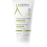 A-Derma Essentials Hand & Nail Cream cremă hidratantă pentru mâini și unghii cu acid hialuronic 50 ml