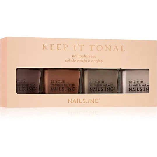 Nails Inc. Keep It Tonal Ombre set cadou pentru unghii