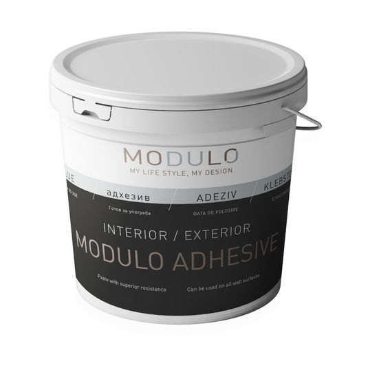 Adeziv tip pasta Modulo, interior/exterior, alb, 15 kg