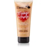 I Love Mango & Papaya gel de dus exfoliant 200 ml
