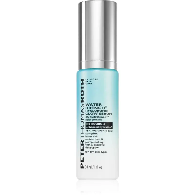 Peter Thomas Roth Water Drench Hyaluronic Glow Serum ser hialuronic pentru o piele mai luminoasa 30 ml